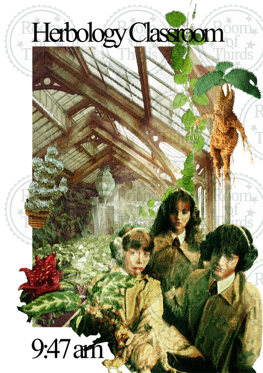 Postcard from Herbology Classroom