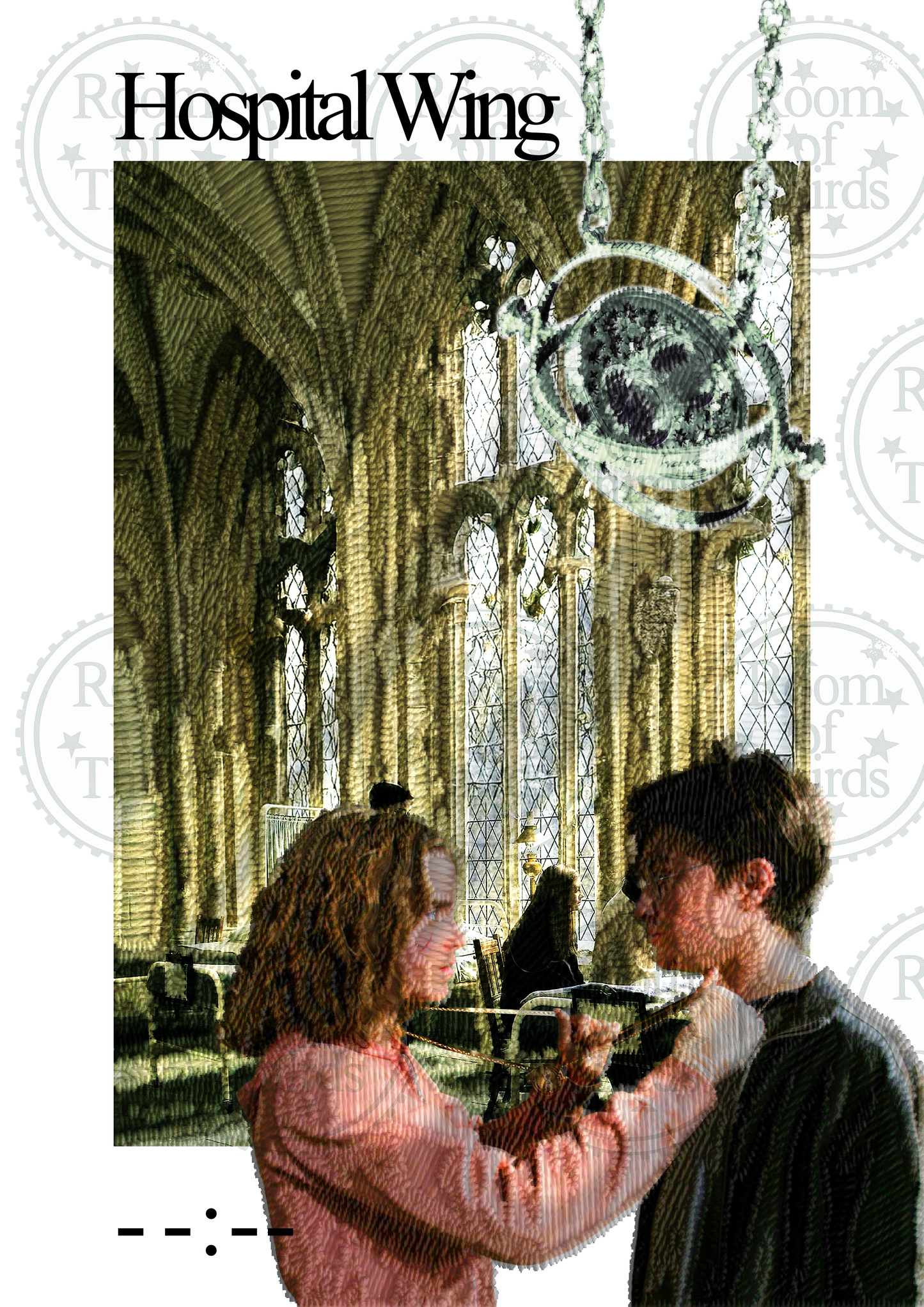 Postcard from Hogwarts Hospital Wing